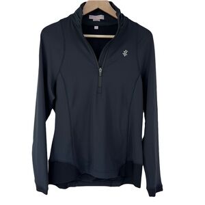 Peter Millar wicking element women’s 1/4 zip pullover shirt top‎